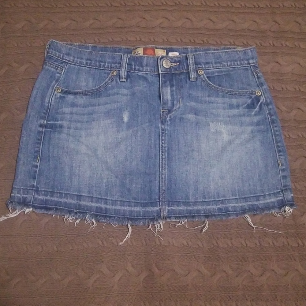 Old navy jean skirt